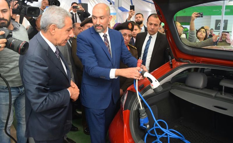 Egypt's 1st Electric Car Charge Station Just Opened