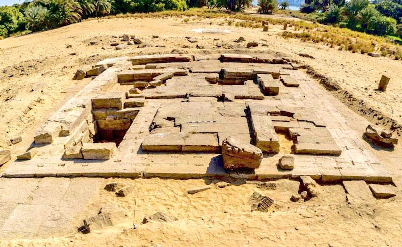 2000-Year-Old Roman Temple Unearthed in Aswan