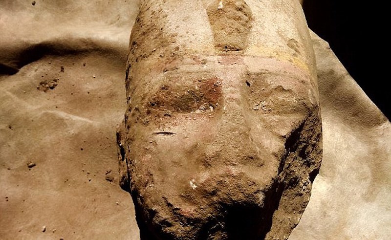 Statue of Ramses The Great Unearthed in Aswan