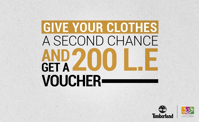 Timberland Are Giving 200 EGP Vouchers For Old Clothes and Donating Them to Syrian Refugees