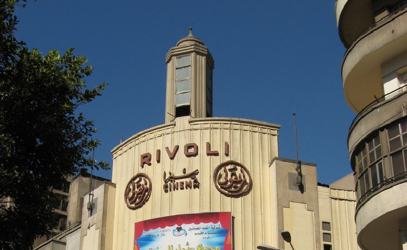 Fire Breaks Out at the Iconic Rivoli Cinema in Downtown Cairo
