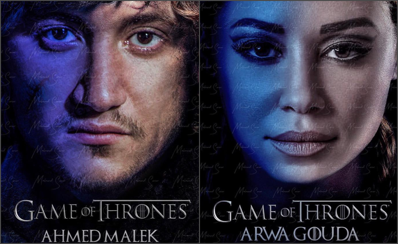 Egyptian Artist Reimagines Game of Thrones' Posters with Egyptian Celebrities
