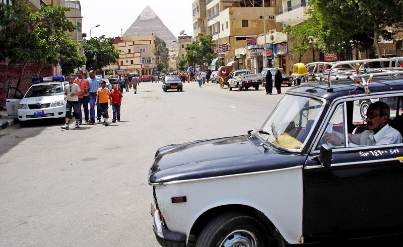 45,000 Black and White Taxis in Cairo Have Been Recycled