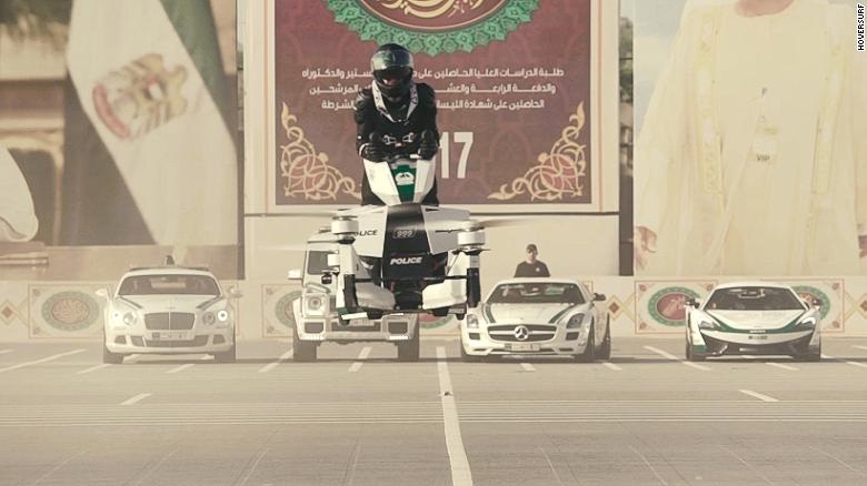 Dubai Police Will Soon Patrol on Flying Motorbikes