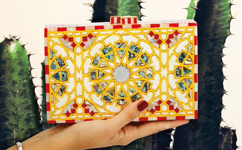 This Egyptian Brand’s Mother of Pearl Clutches Merge Arab Architecture with Kenyan Colours
