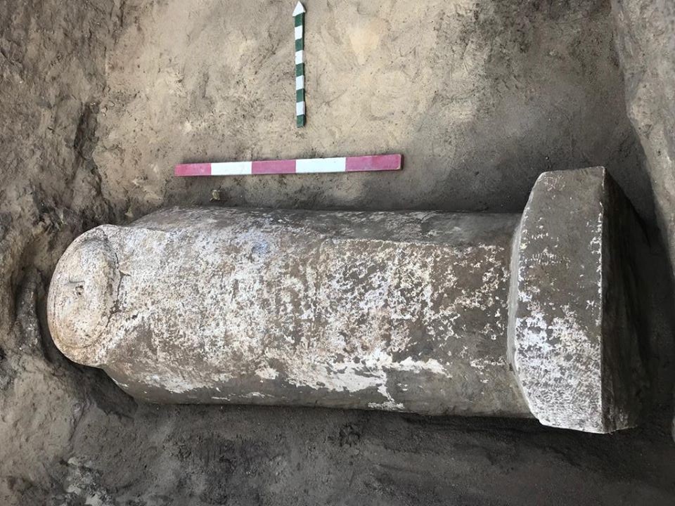 Limestone Coffin Housing 2 Ptolemaic-era Mummies Unearthed In Monufia