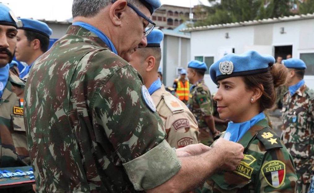 Egyptian Female Peacekeeper Honored by UN for Her Efforts in Congo
