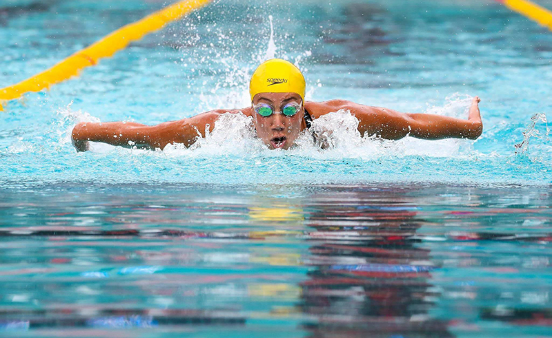 Egyptian Swimmer Farida Osman Scores Silver in 2019 FINA Champions Swim Series