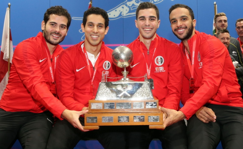 Egypt Beats England to become Men's World Team Squash Champions 