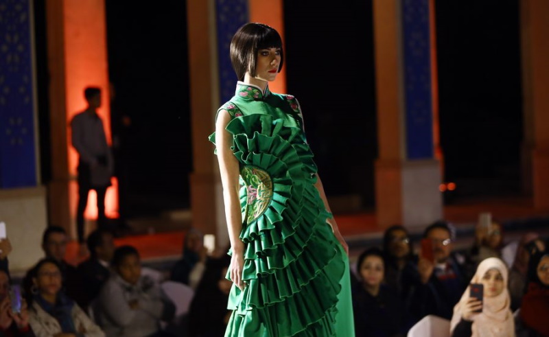 Cairo Opera House Hosts “Silk Road Impression” Chinese Fashion Show