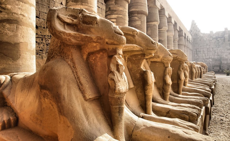 Statues At Luxor's Temple Of Amun-Ra to Undergo Largest Restoration Project in Half a Century