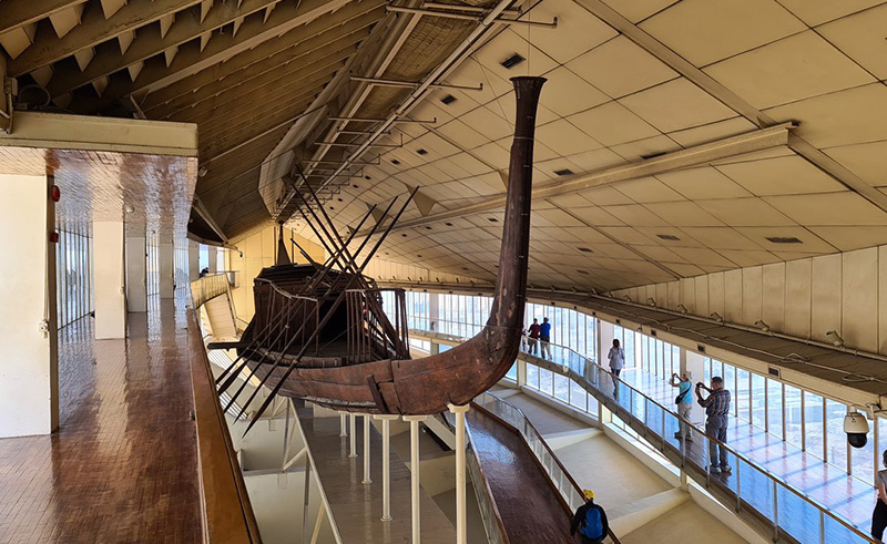 Reconstruction of Khufu’s Second Ship is Nearly Complete