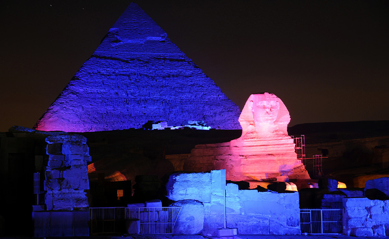Pyramids Sound & Light Show Up For Grabs with Global Bid