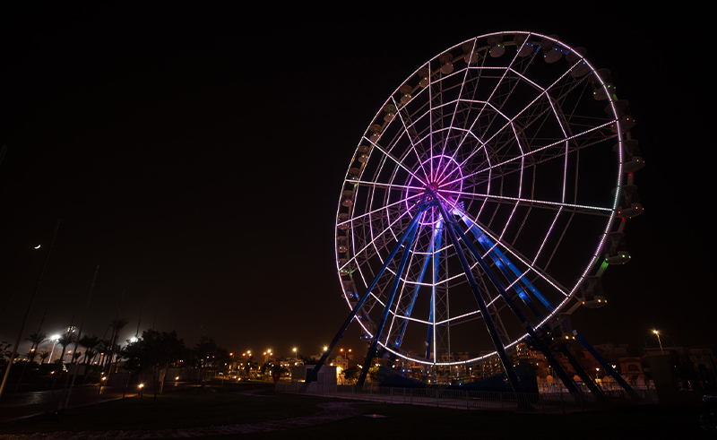 ZED Park Opens 50 Metre ‘ZED Eye’ Ferris Wheel