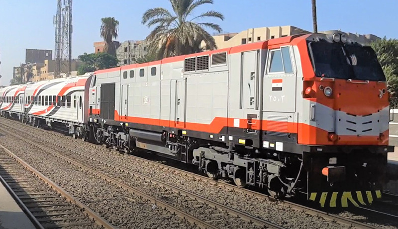 Long Delayed Kafr Dawoud-Sadat City Railway Resumes