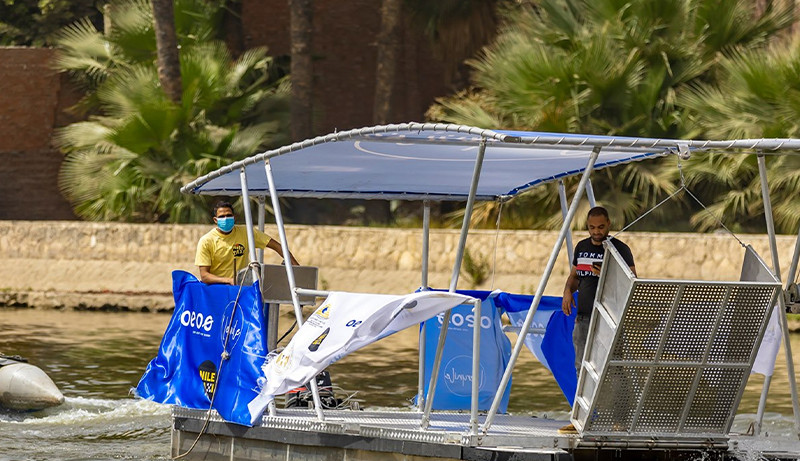 This New Boat Will Remove 500KG of Trash from the Nile Every Week