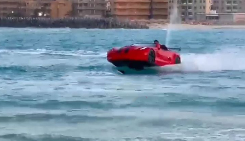 Two Brothers in Matrouh Are Turning Heads with Jet Ski 'Water Car'