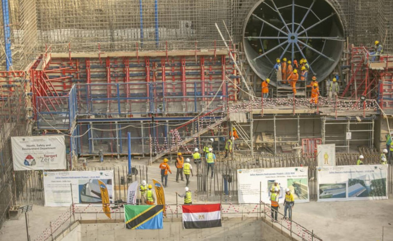 Egypt Installs First Hydroelectric Turbine in Tanzanian Dam