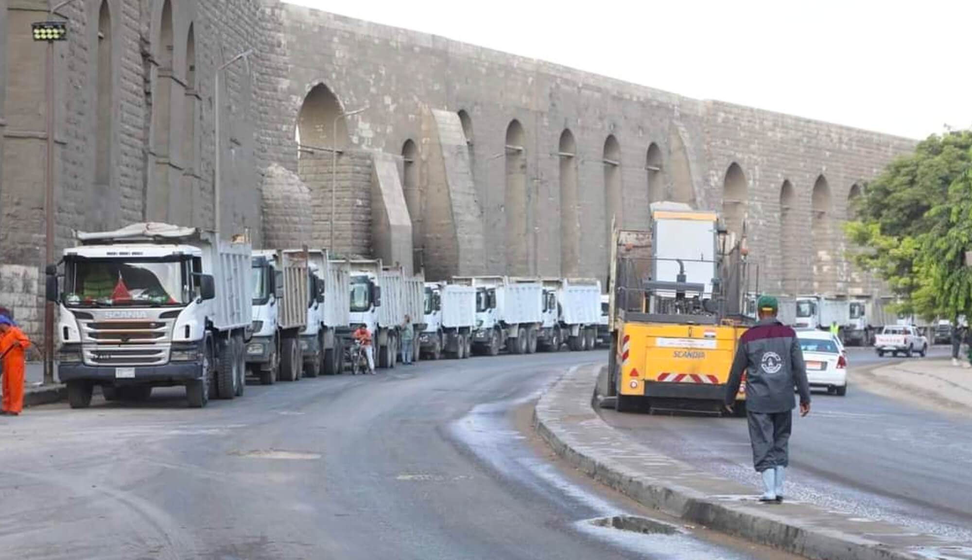 Cairo Citadel’s Soaring Aqueducts Are Getting a Facelift