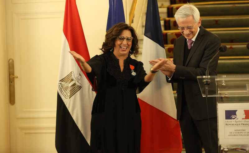 Filmmaker Marianne Khoury Awarded with France's Legion of Honour