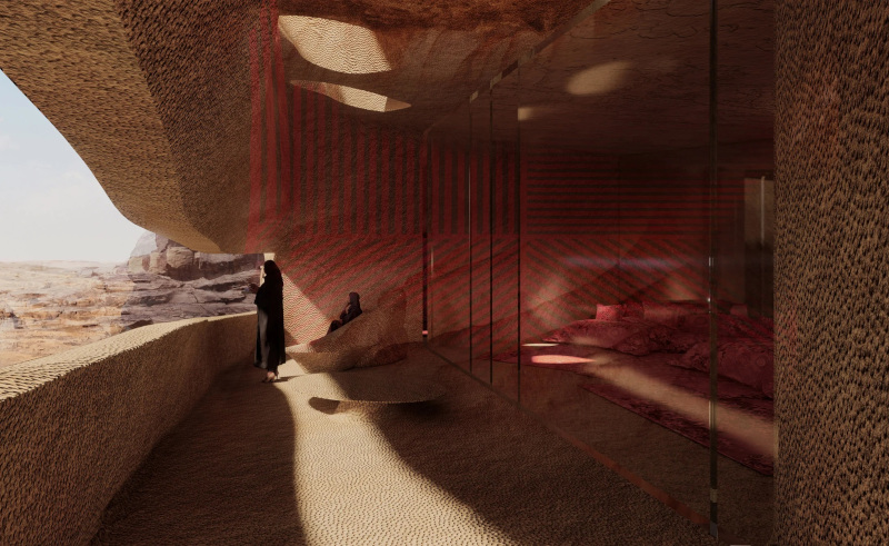 Sharaan Hotel by Jean Nouvel is a Carved Masterpiece in AlUla Desert