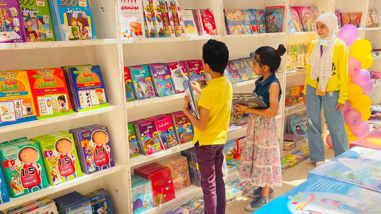 Largest Kids' Book Fair in Nasr City is Flipping Open at Al Microphone