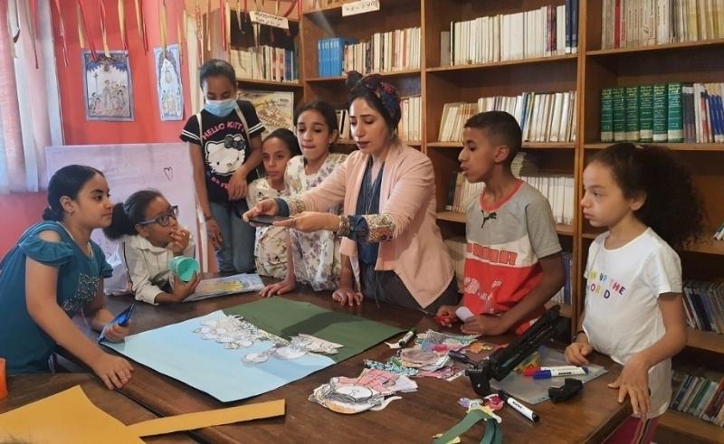 'Ehkelna' is Empowering the Children of Ezbet Awlad Allam Through Art