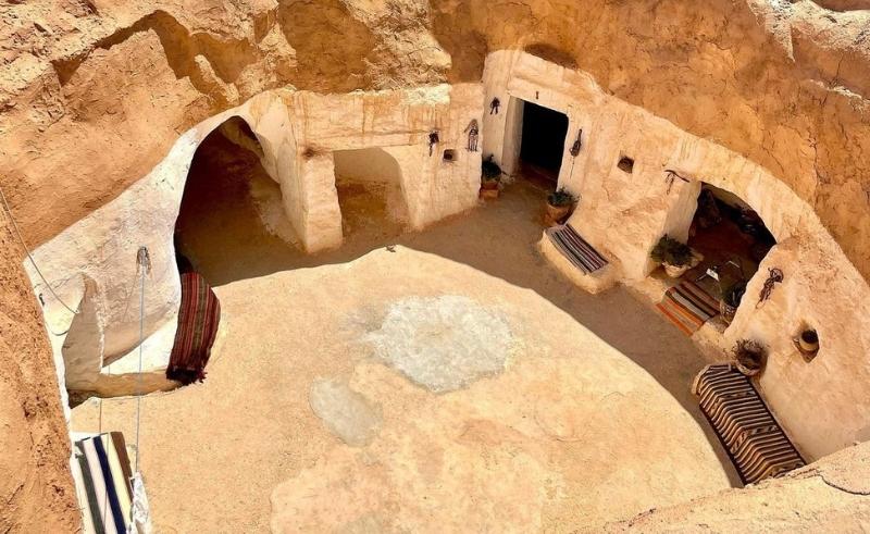 Delving Deep Into Tunisia's Underground Dwellings of Matmata