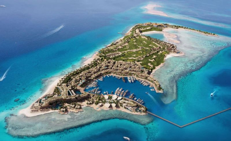 Saudi Arabia Will Open Seahorse-Shaped Island in NEOM