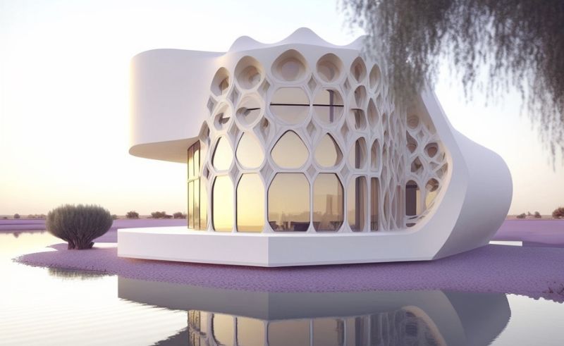 Egyptian Architect Explores New Concepts With This AI-Generated Villa