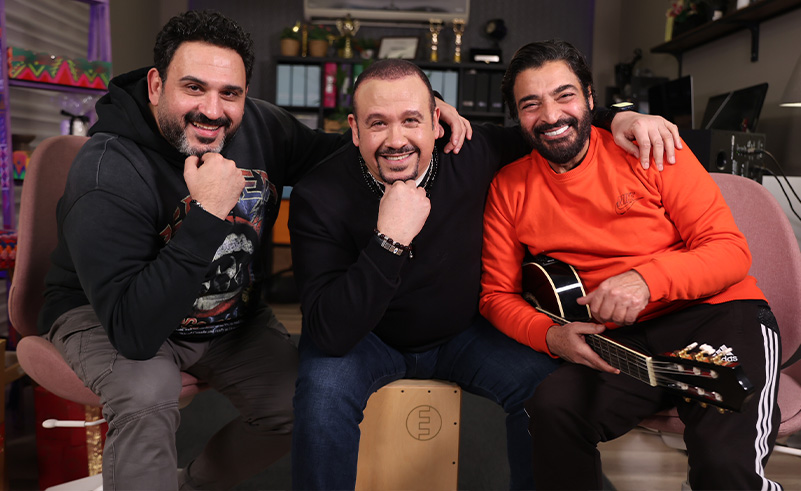Jamming With Hamid Al Shaeri, Hisham Abbas & Akram Hosny