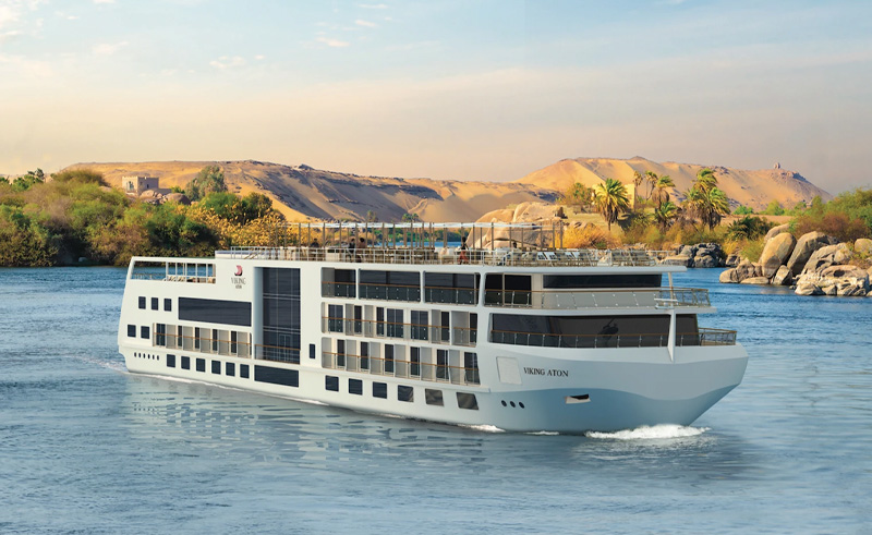 Upscale Cruise Ship Viking Aton Sets Sail Across the Nile This August