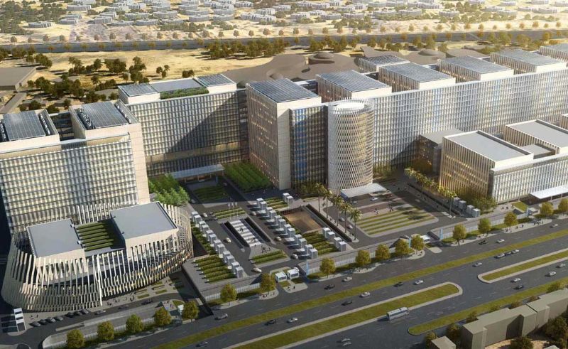 Sheikh Zayed Oncology Hospital ‘500 500’ is Turning Green