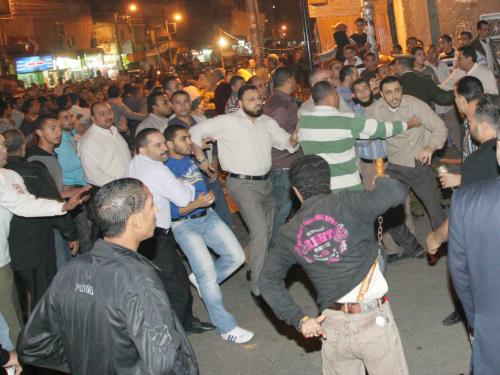 Clashes Begin in Mansoura