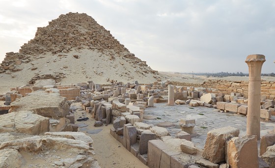 Archeological Warehouses Discovered Inside Abu Sir's Sahure Pyramid