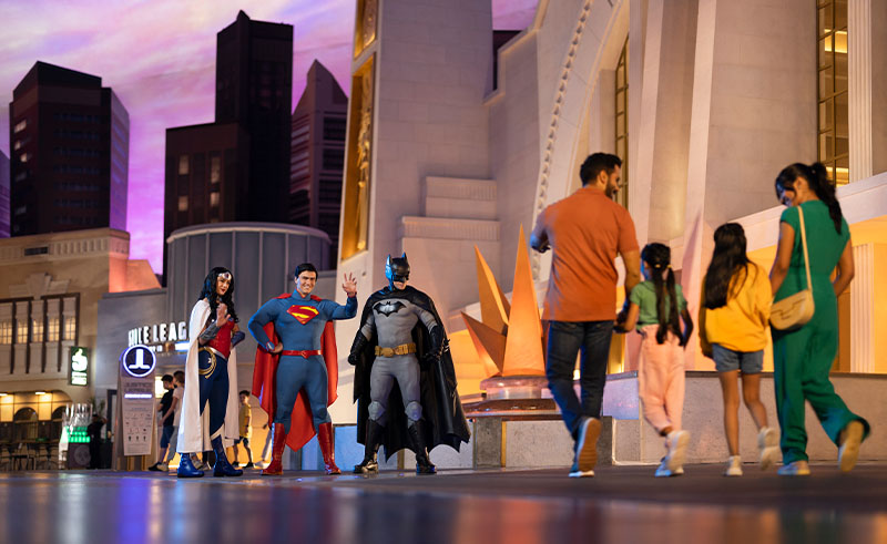Superheroes & Toons Run Wild at Warner Bros. World in Abu Dhabi