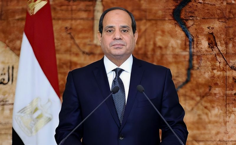President El-Sisi Declares Three-Day Mourning Period for Palestine