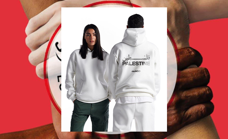 Egyptian Label Kijaqo Donates 100% of Palestine Hoodie Profits