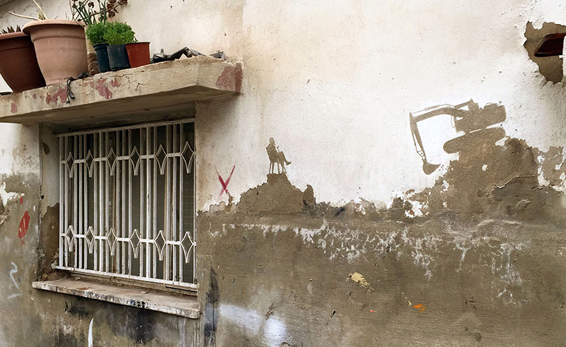 Street Artist Pejac Immortalises Palestinian Stories on Jordan’s Walls