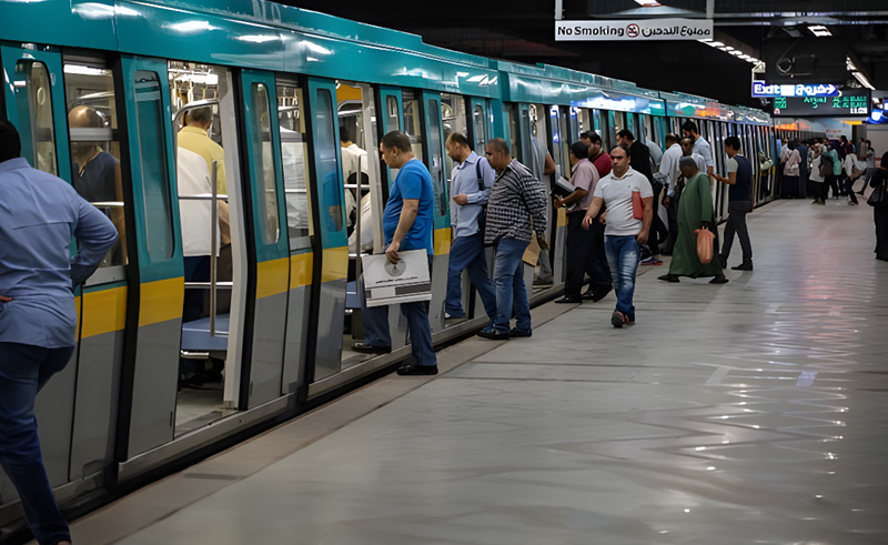 Cairo Metro Line 3 Extends Hours on Thursdays for Trial Month