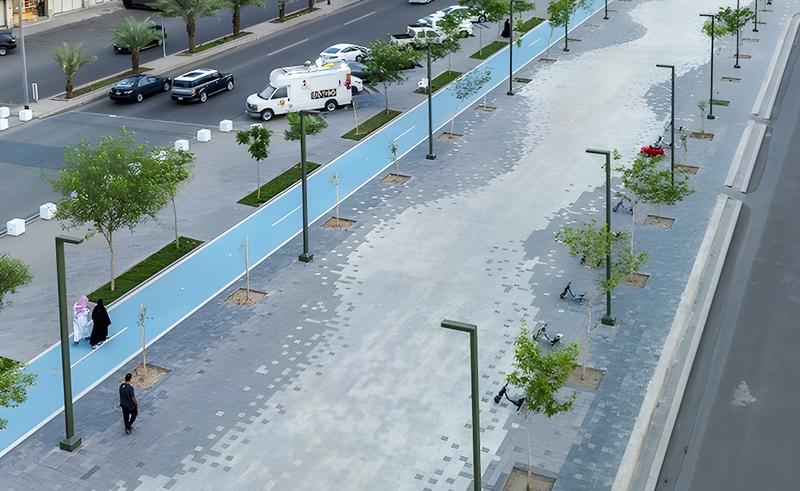  70 KM Bicycle Lanes Have Been Built in Madinah Municipality
