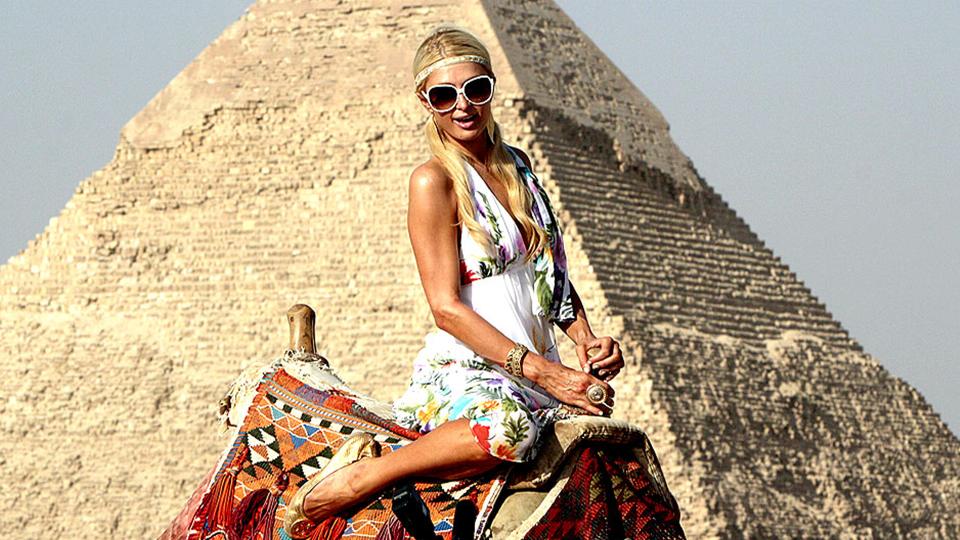 Styled Archives: The Most Memorable Times Celebs Posed By The Pyramids