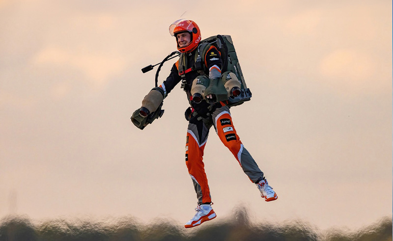 Dubai Makes History with World's First Jet Suit Race