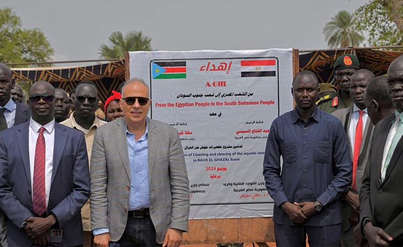 River Cleaning Project Opened in South Sudan by Egyptian Delegation