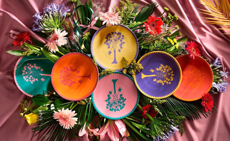Homegrown Tableware Brand Kin Suki Launches With a Burst of Colours