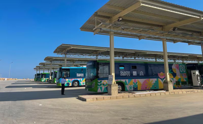 Five New Electric Buses Unveiled in Sharm El Sheikh