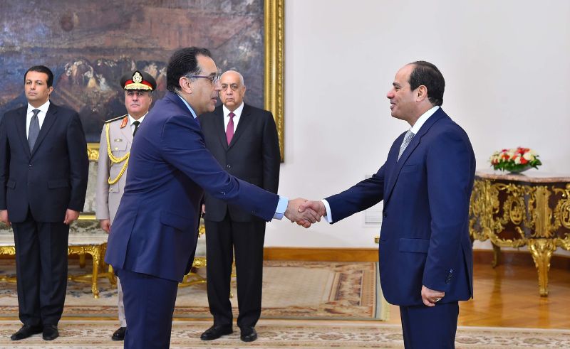 President Abdel Fattah El-Sisi Swears in New Egyptian Cabinet