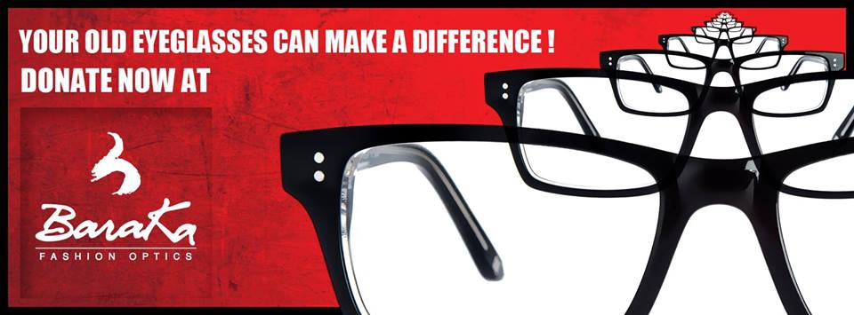 Donate Your Glasses With Baraka!