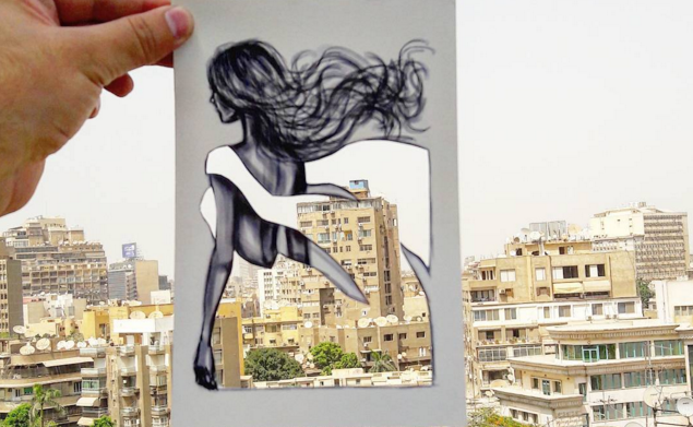 Jordanian Designer Transforms Everyday Cairo Into Dresses!