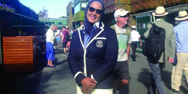Wimbledon Welcomes First Arab Female Umpire